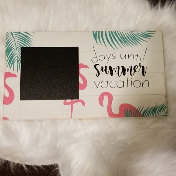 The Spring Shop Wood Table Chalkboard Decor - Picture 1 of 3
